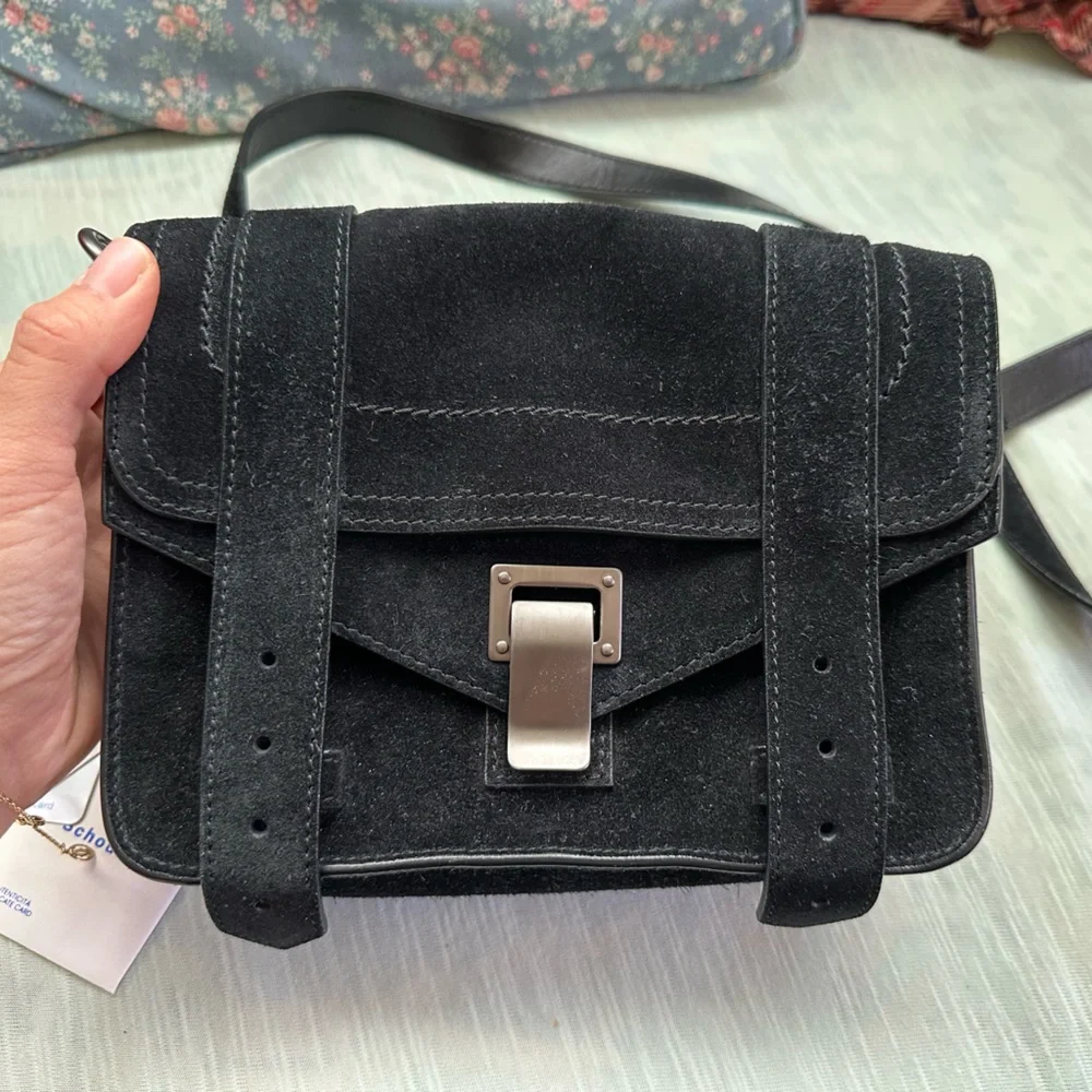 Suede PS1 Mini Crossbody Bag - Picture 3 of 12